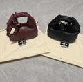 Leather Mirror Charm Mini Handbag