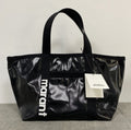 Marant Black Leather Large Tote Bag