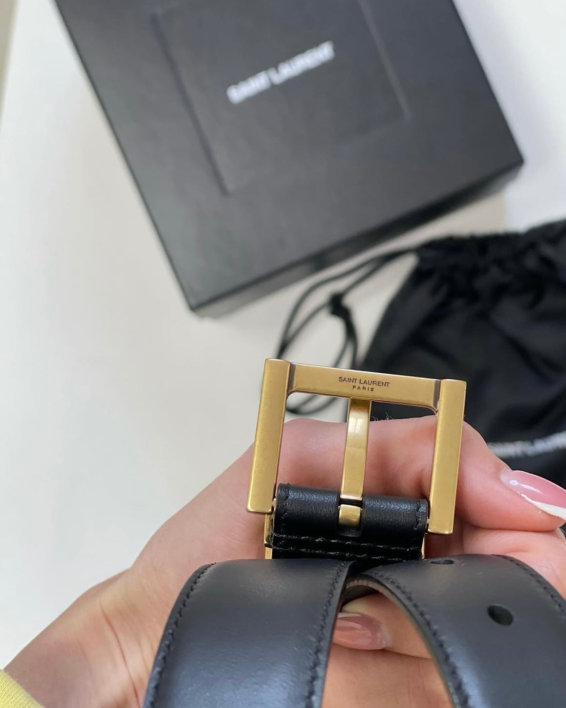 Black & Gold Belt