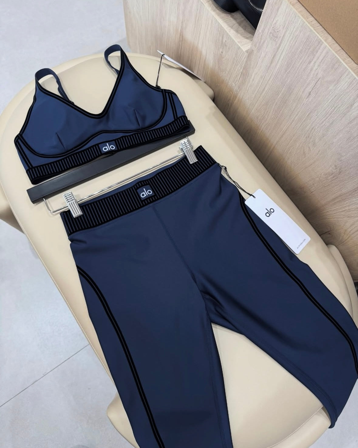 Navy Blue AirLift Yoga Gym Set