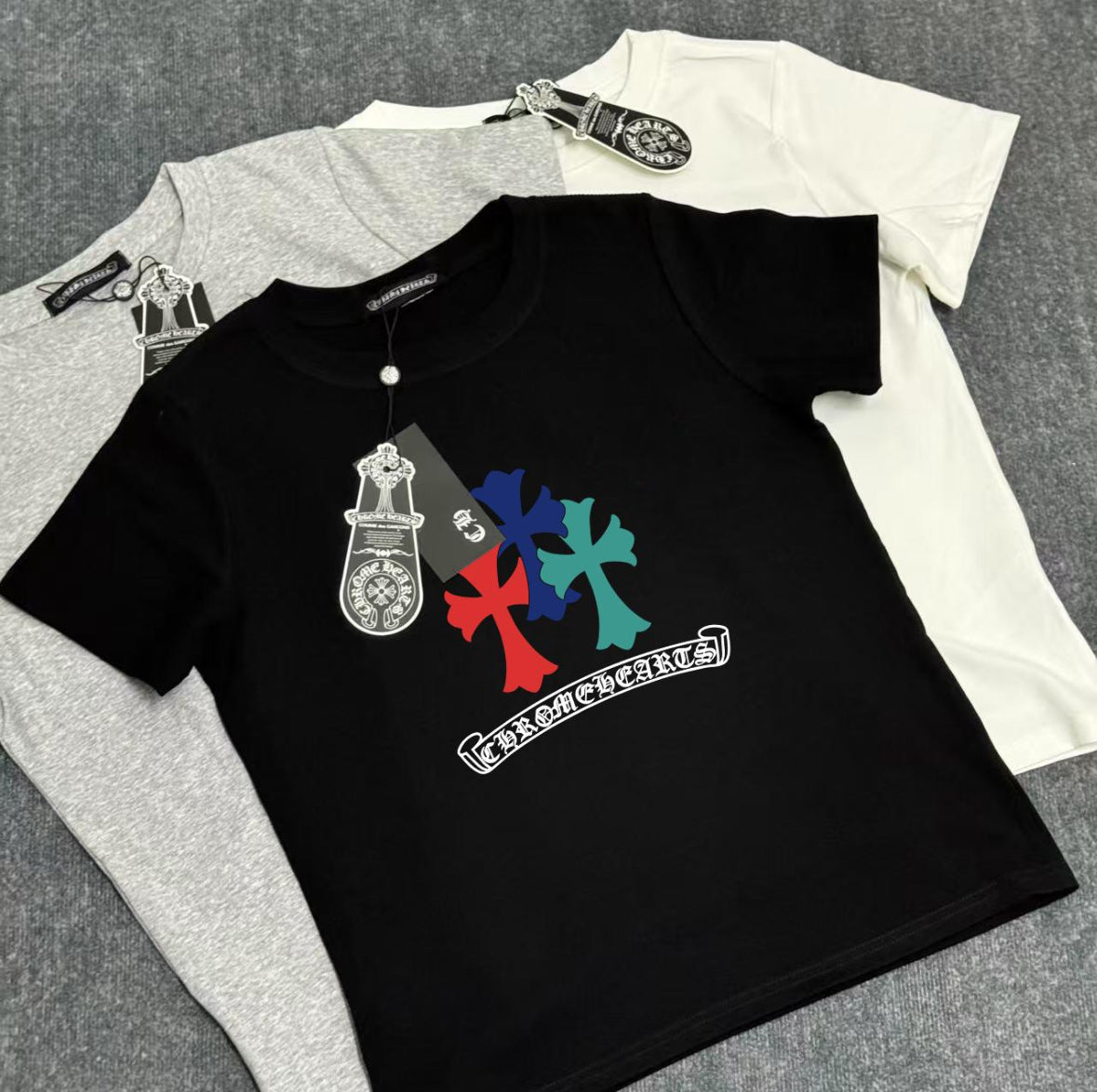 Chrome Cross Trio Graphic Tee