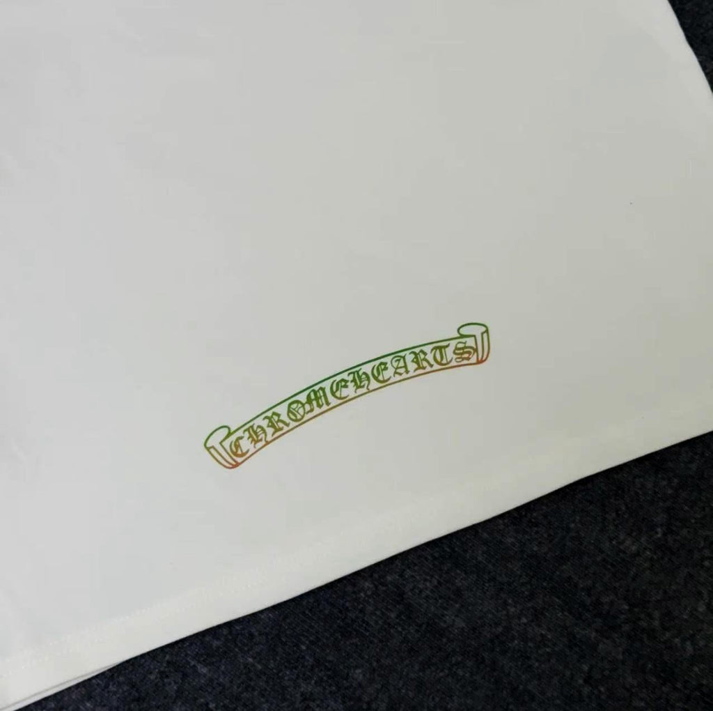 Chrome White Graphic Logo Tee