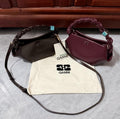 Crossbody Rope Handle Leather Handbag