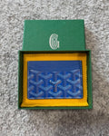 Geometric Blue Cardholder