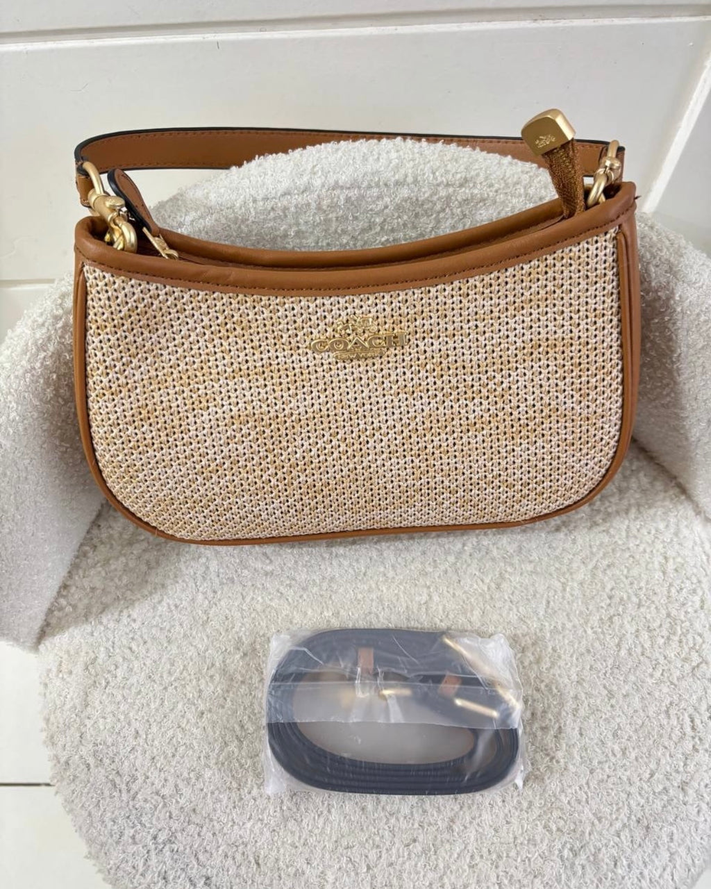 Straw Woven Shoulder Bag