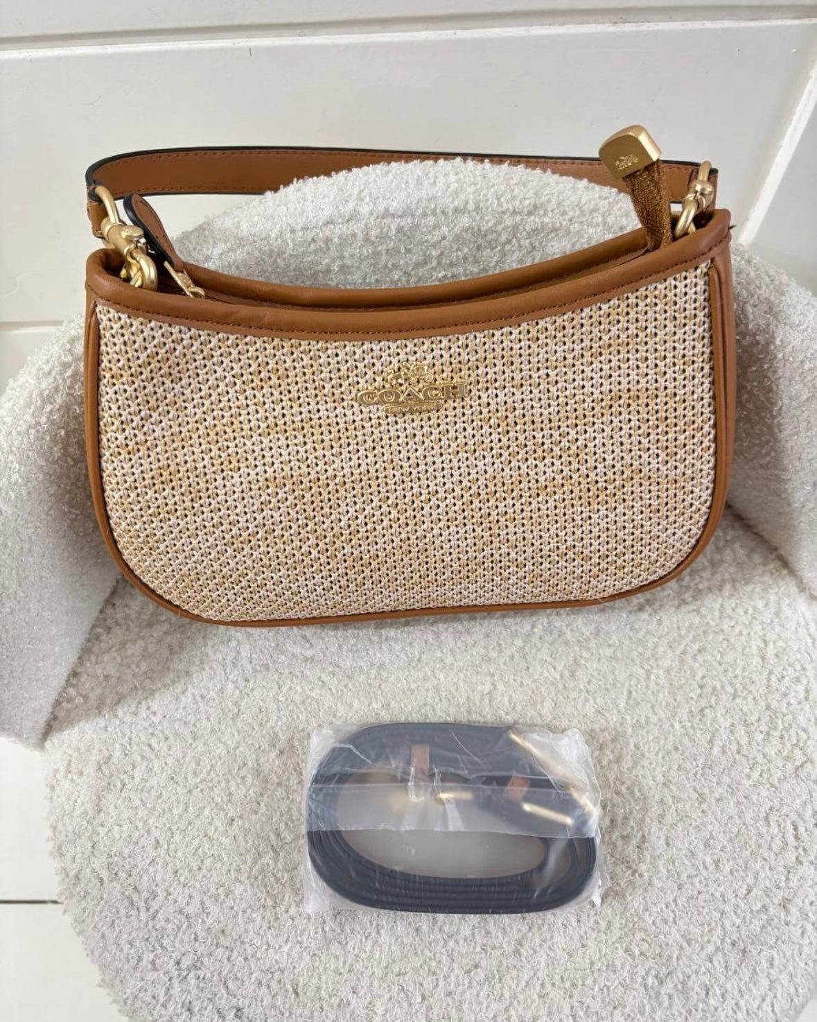 Straw Woven Shoulder Bag