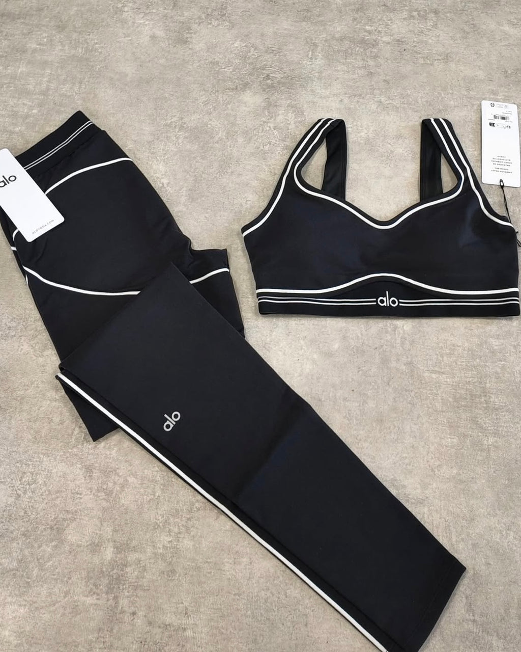 Black Yoga Gym Set