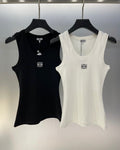 Swirl Ribbed Tank top