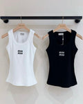 Miu Ribbed Tank Top