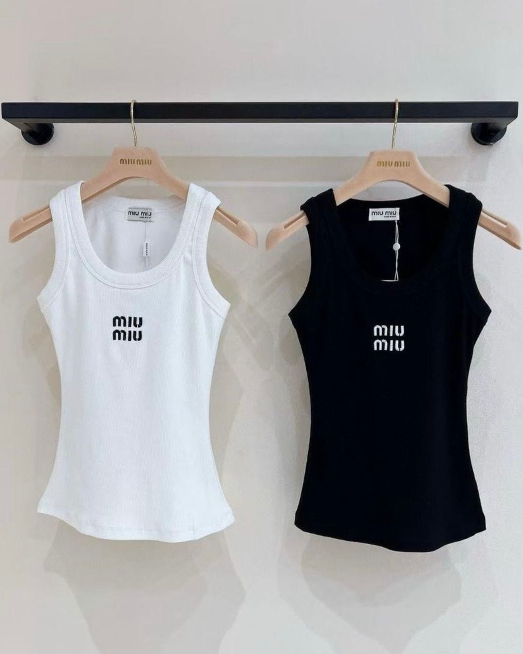 Miu Ribbed Tank Top