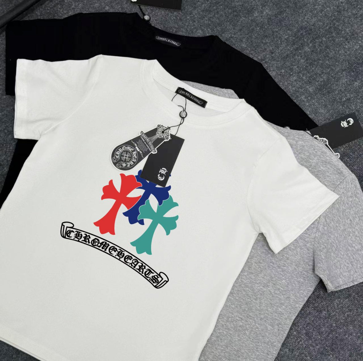 Chrome Cross Trio Graphic Tee