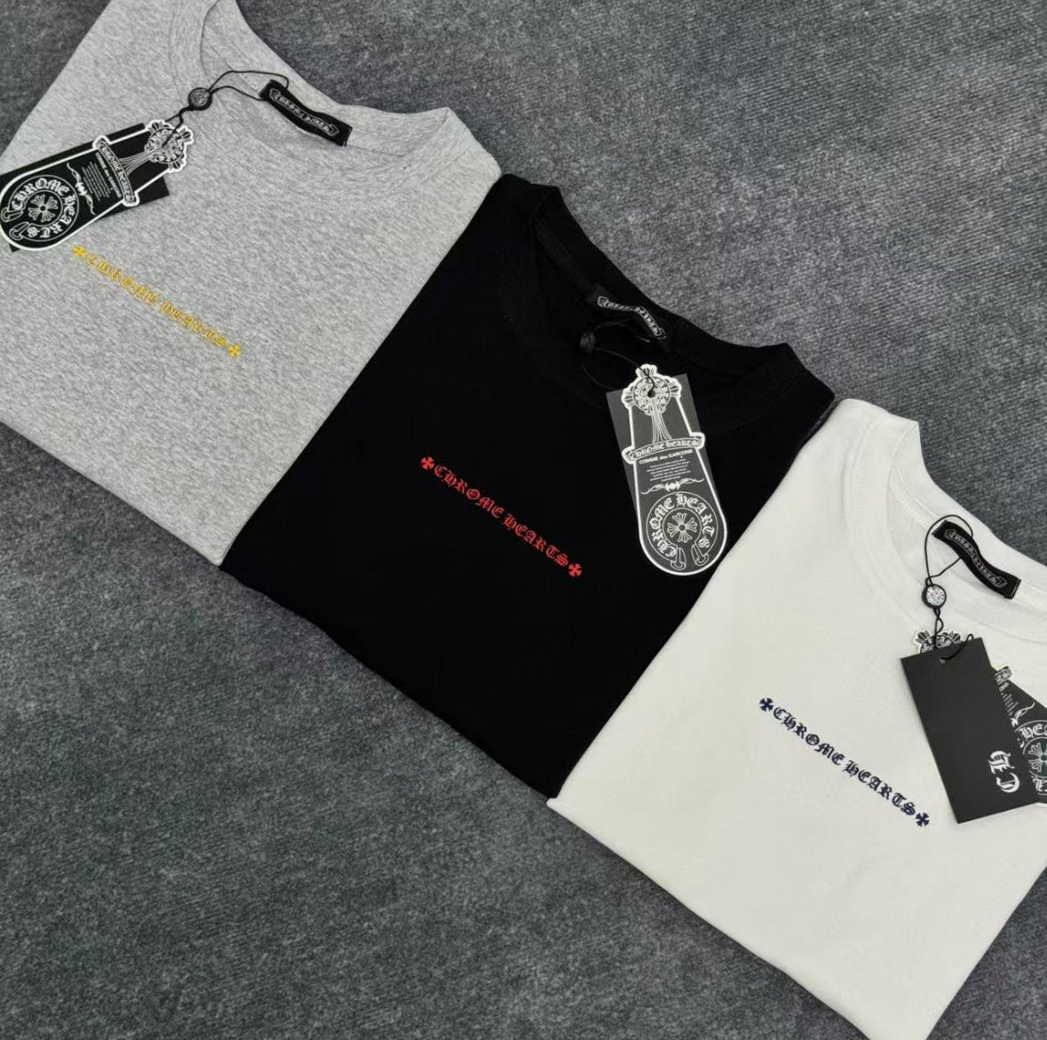 Chrome Cross Logo Graphic Tee