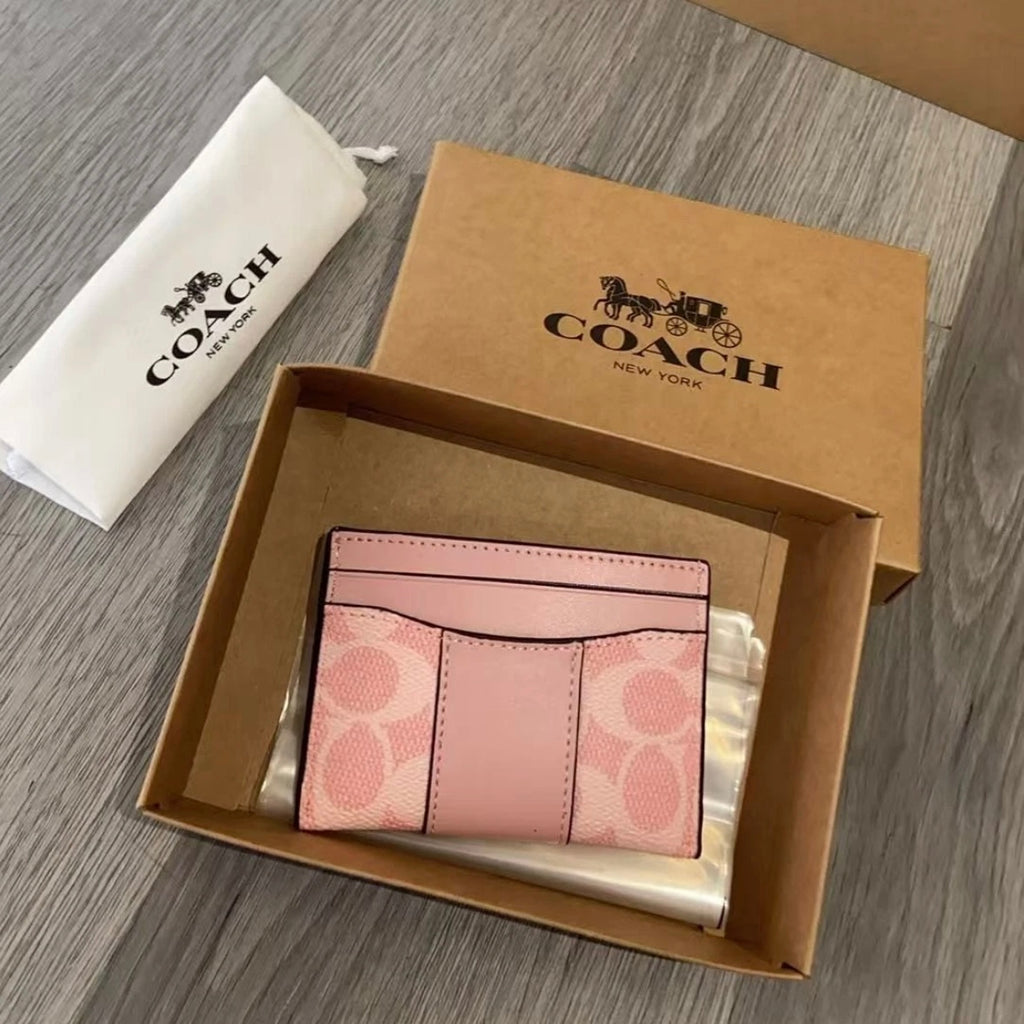 Pink Gold C Cardholder