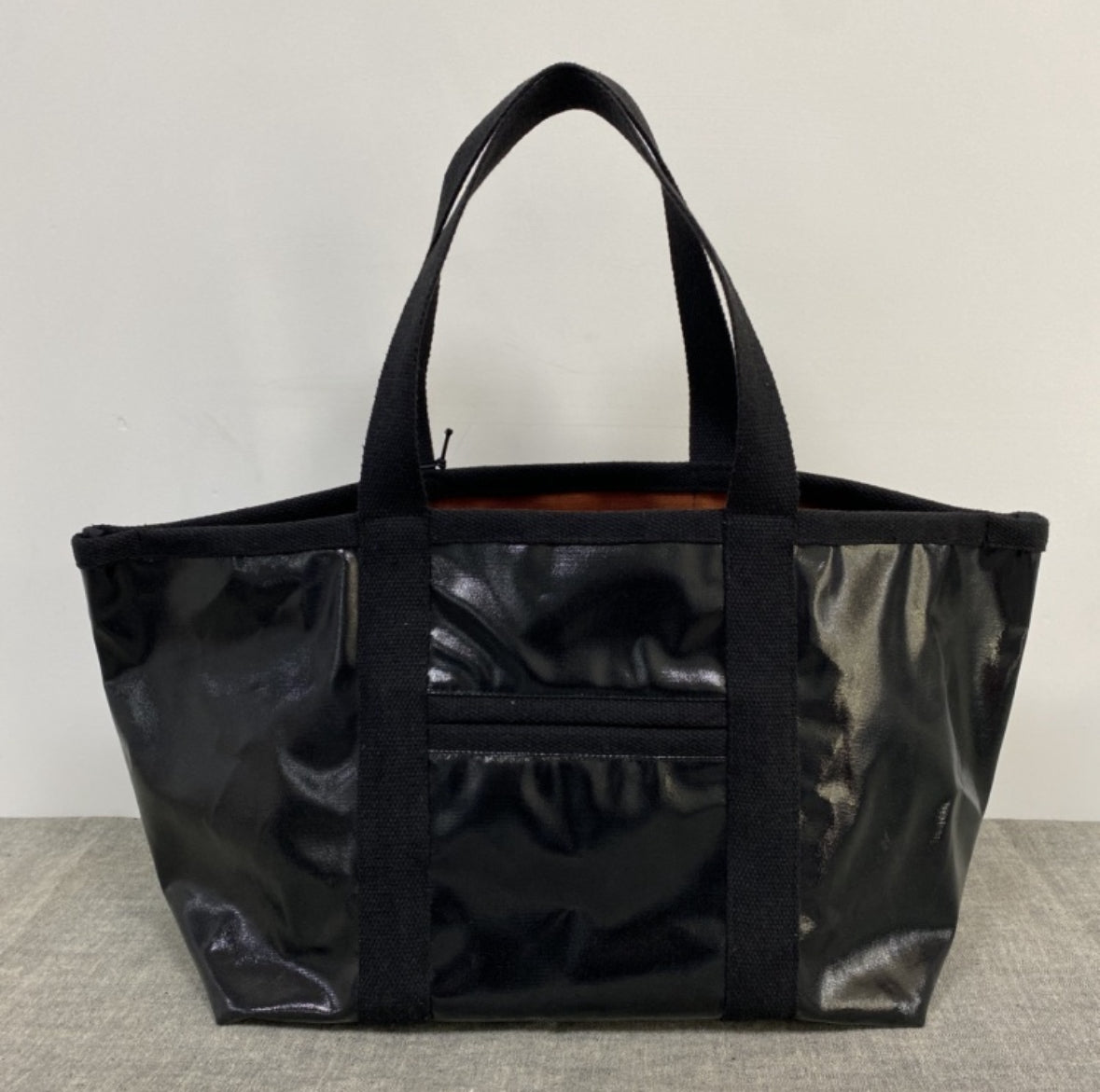 Marant Black Leather Large Tote Bag