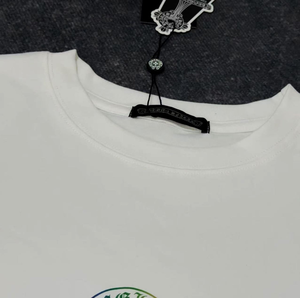 Chrome White Graphic Logo Tee