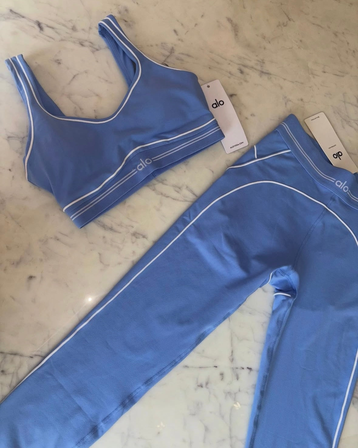 Baby Blue Yoga Gym Set