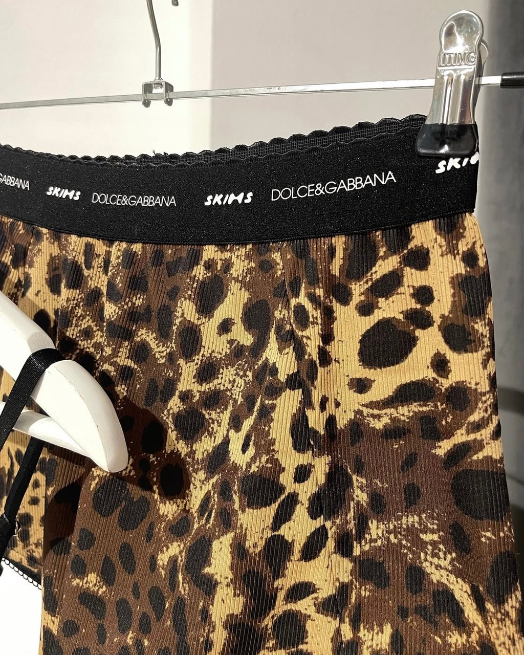 Leopard Print Bralette & Shorts Set