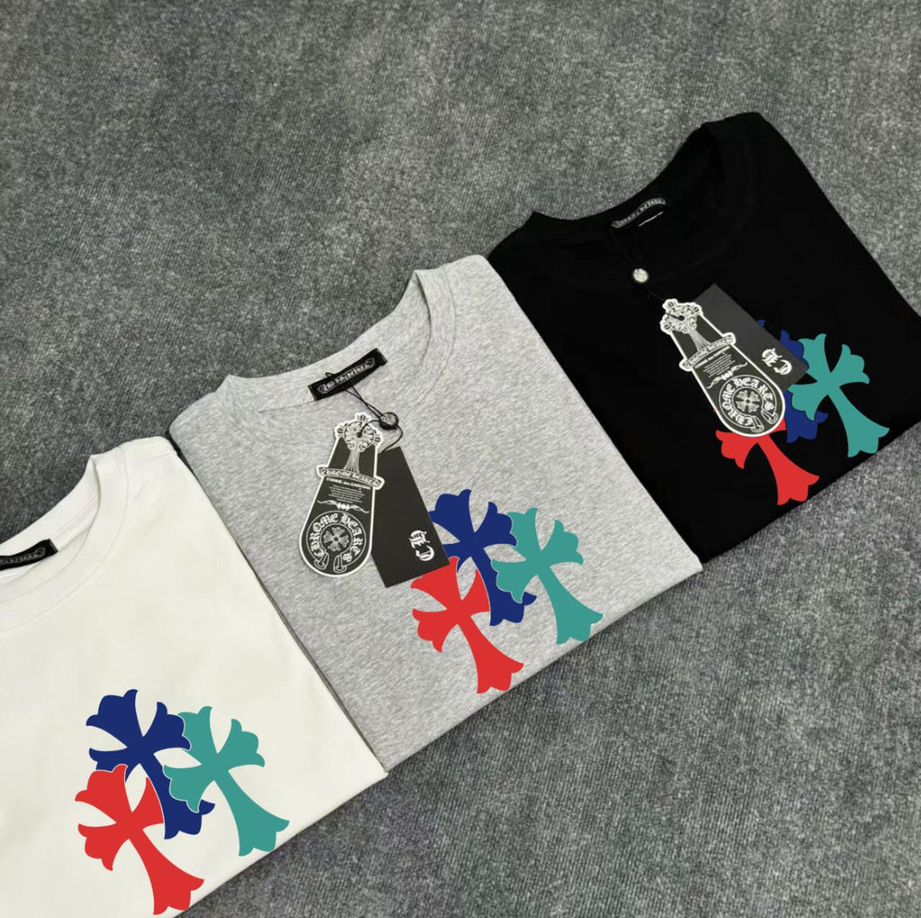 Chrome Cross Trio Graphic Tee