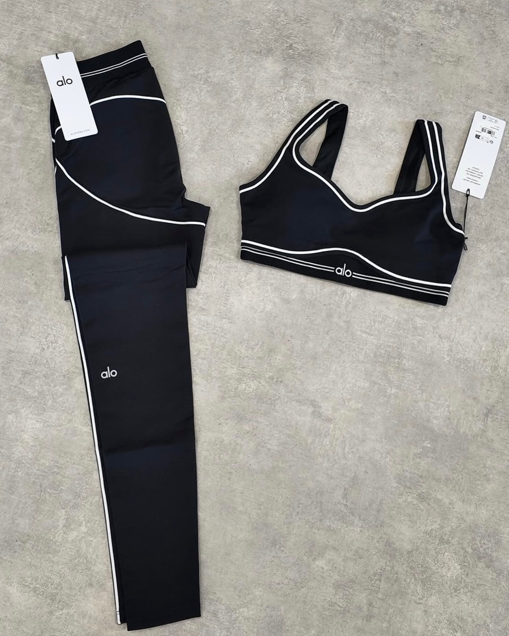 Black Yoga Gym Set