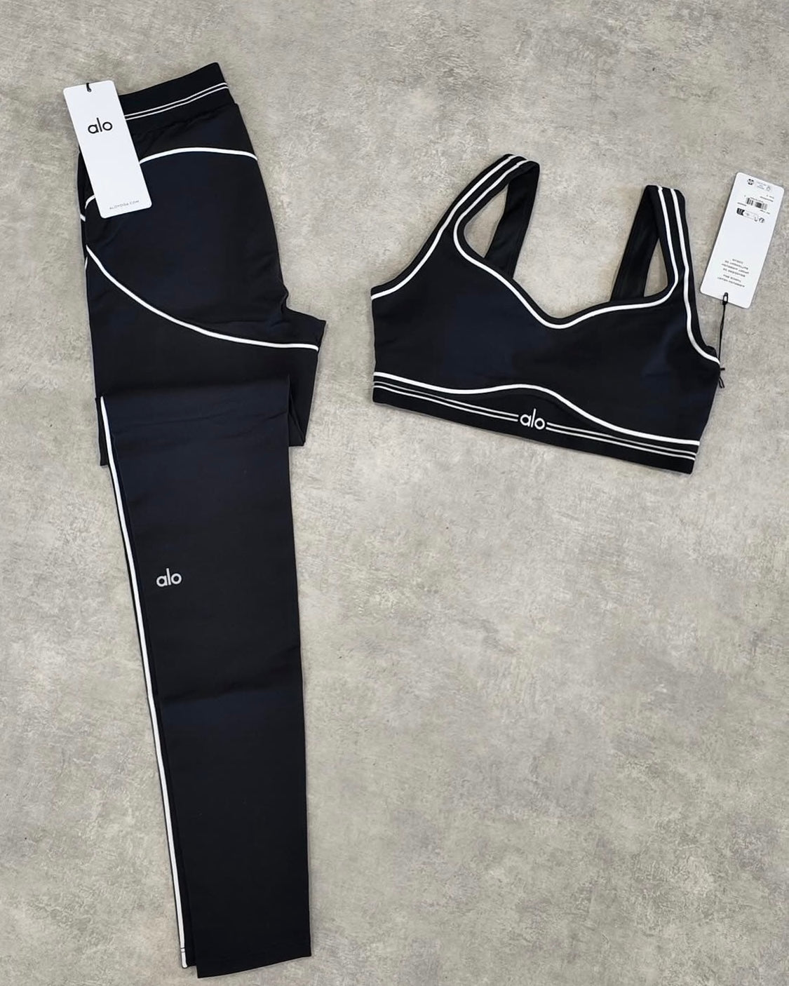 Black Yoga Gym Set
