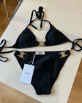 Black & Gold Bikini Set