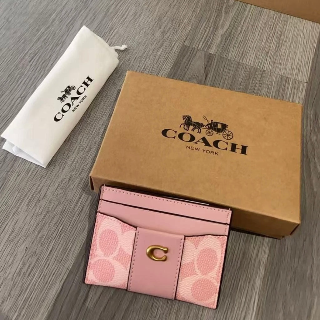 Pink Gold C Cardholder