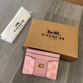 Pink Gold C Cardholder