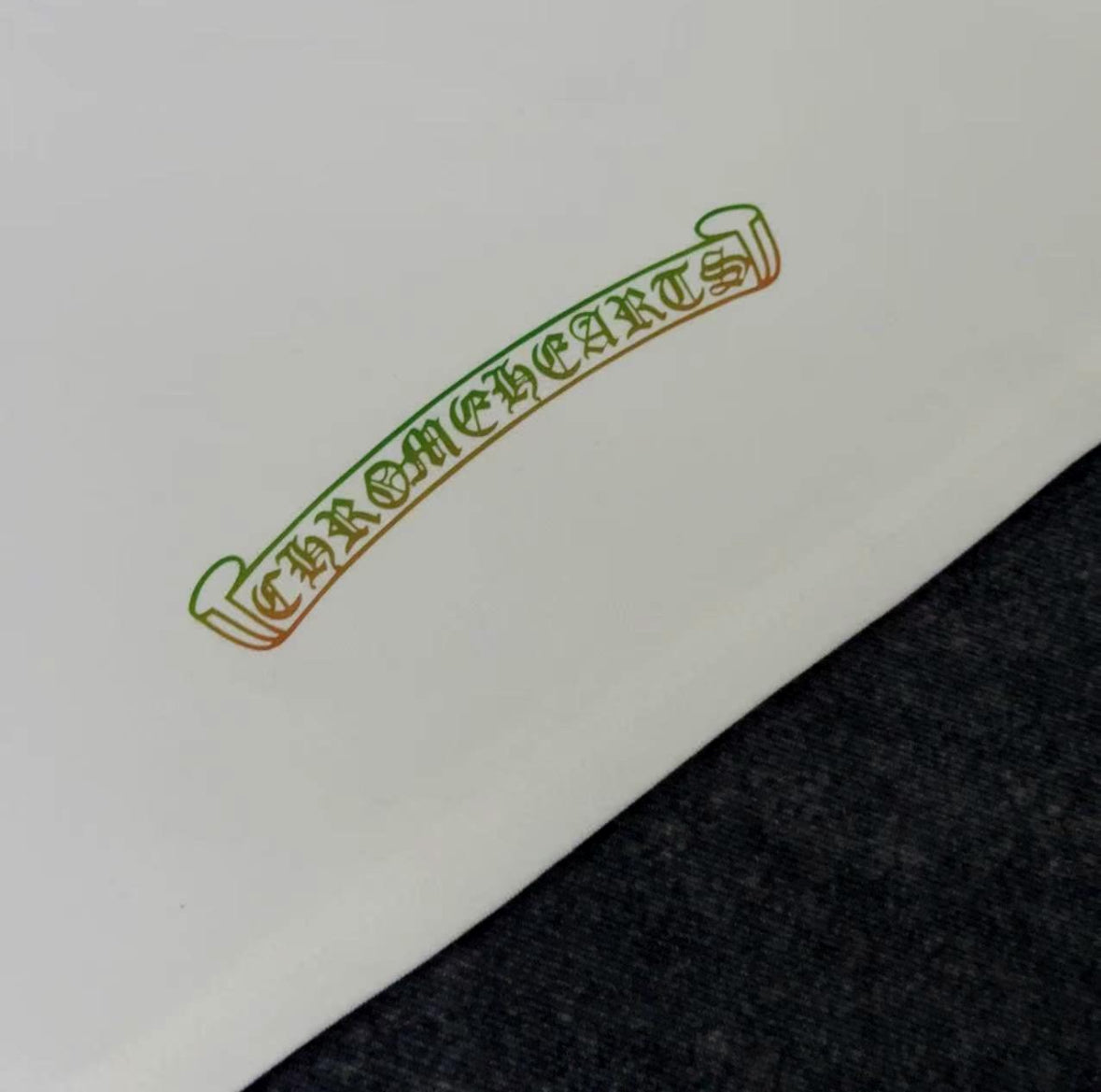 Chrome White Graphic Logo Tee