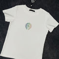 Chrome White Graphic Logo Tee