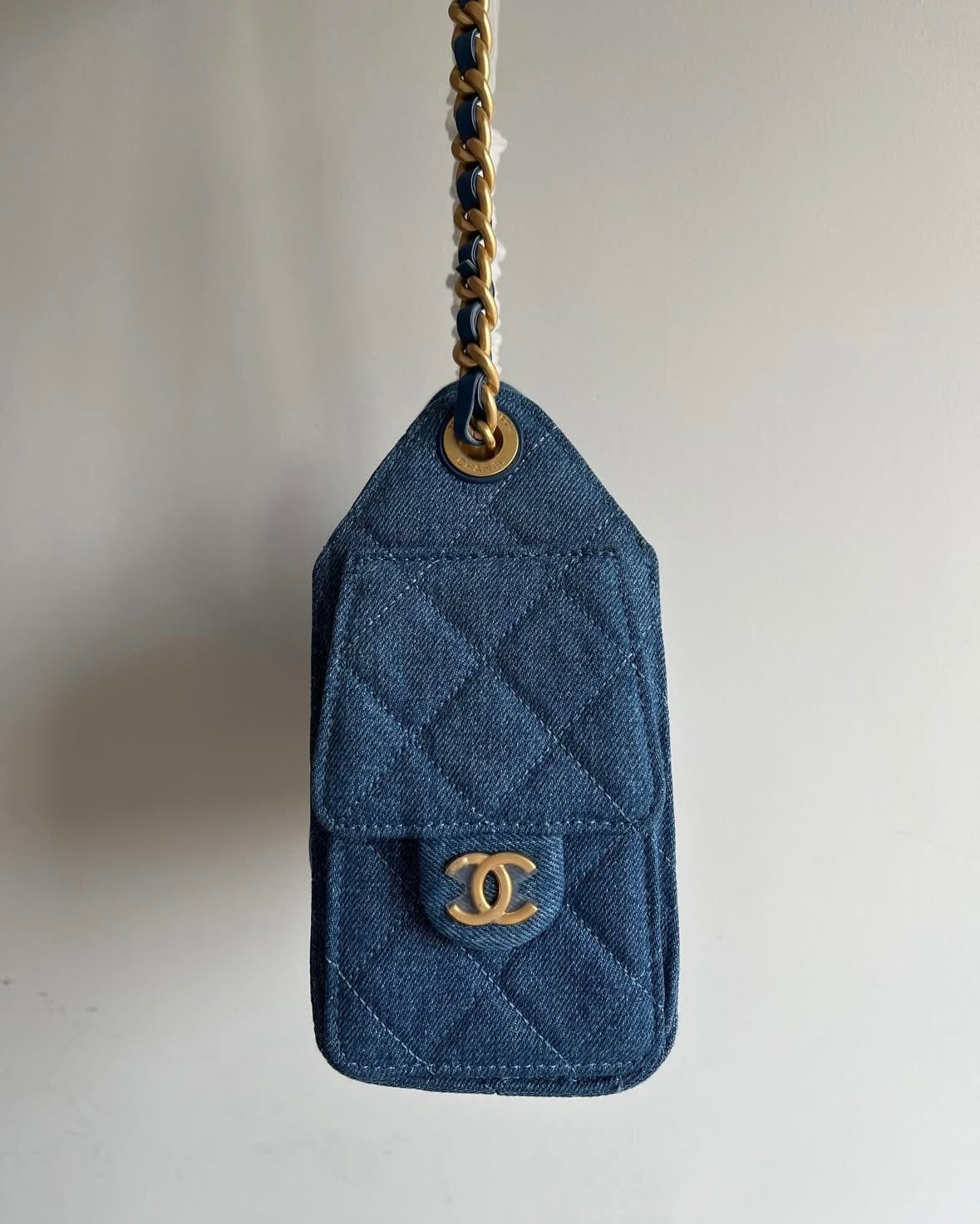Denim Mini 20cm Hobo Bag