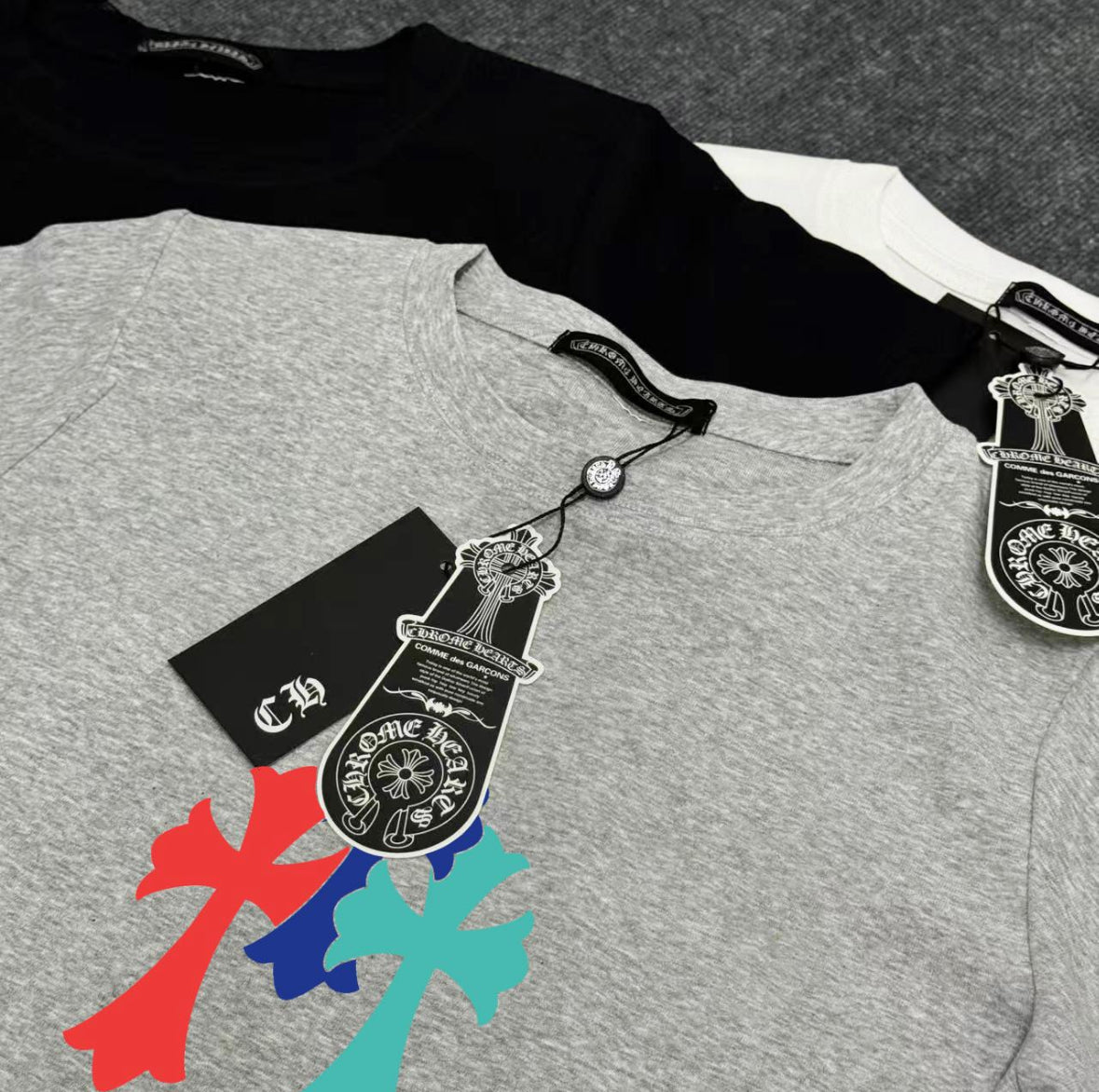 Chrome Cross Trio Graphic Tee